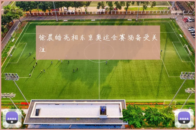 徐晨皓亮相东京奥运会赛场备受关注